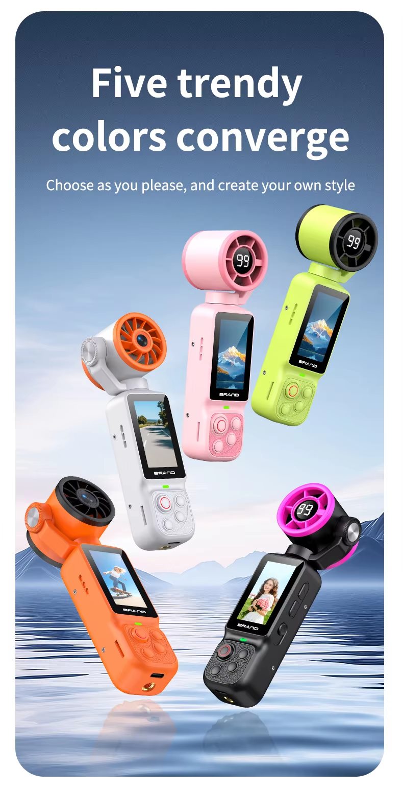 Fan camera color options