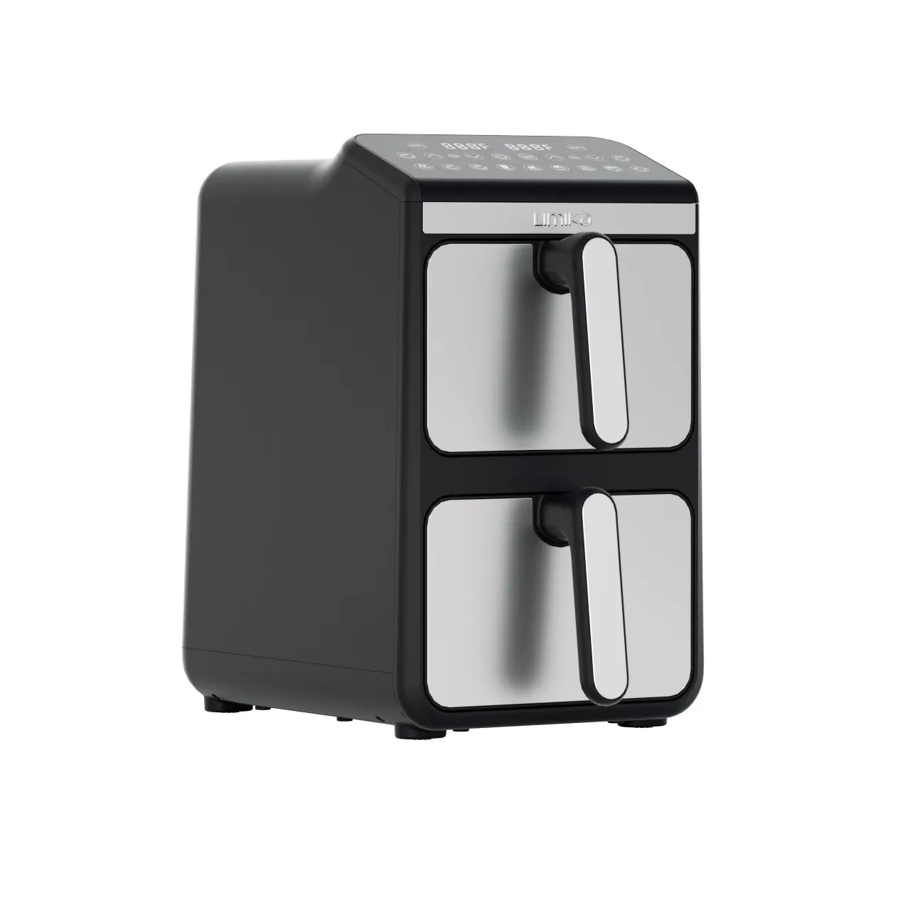 Heißluftfritteusen 5L + 5L · HIC-AF-9012DX